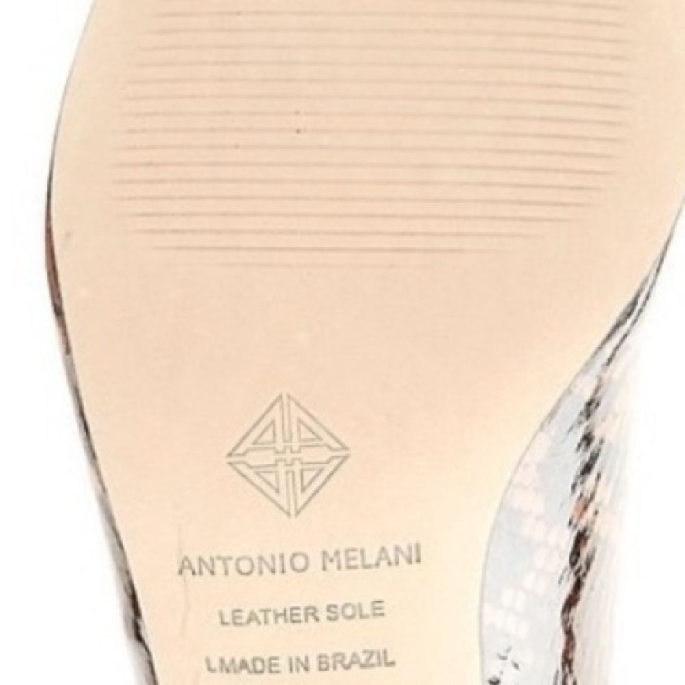 🆕 Antonio Melani snake patent leather knee high dress boots. - Picture 8 of 16